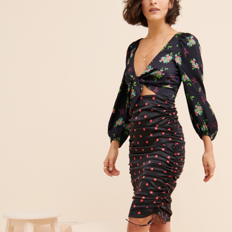 Wilson Print Mix Dress