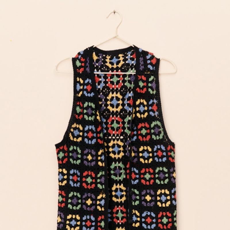 Vintage Crochet Vest