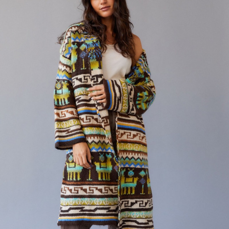 Alissa Jacquard Cardigan