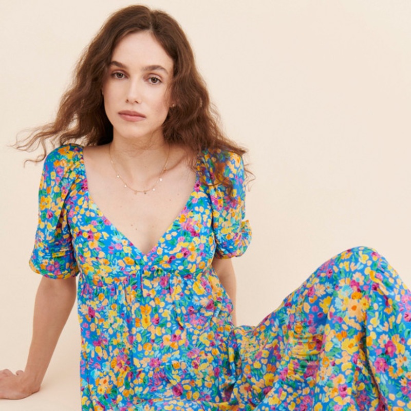 Annaleise Floral Midi Dress