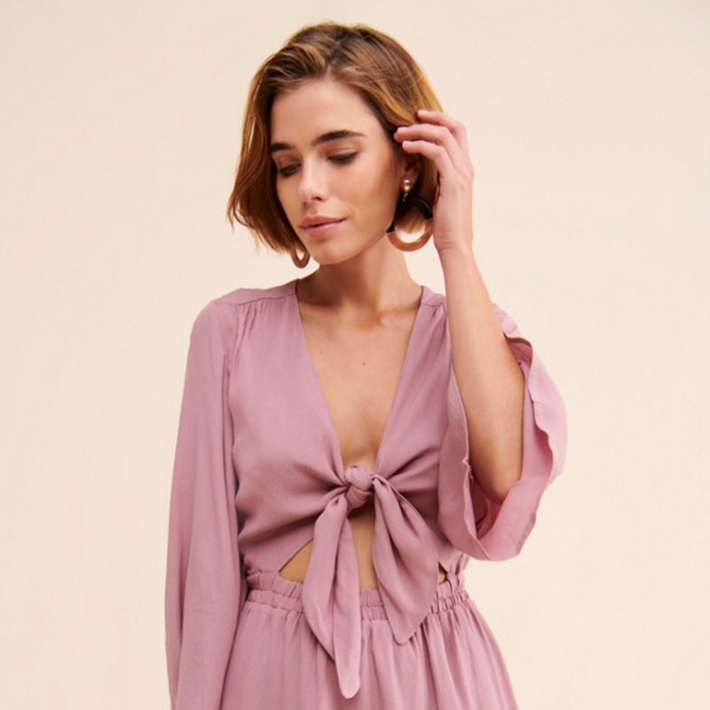 Tied With A Bow Romper