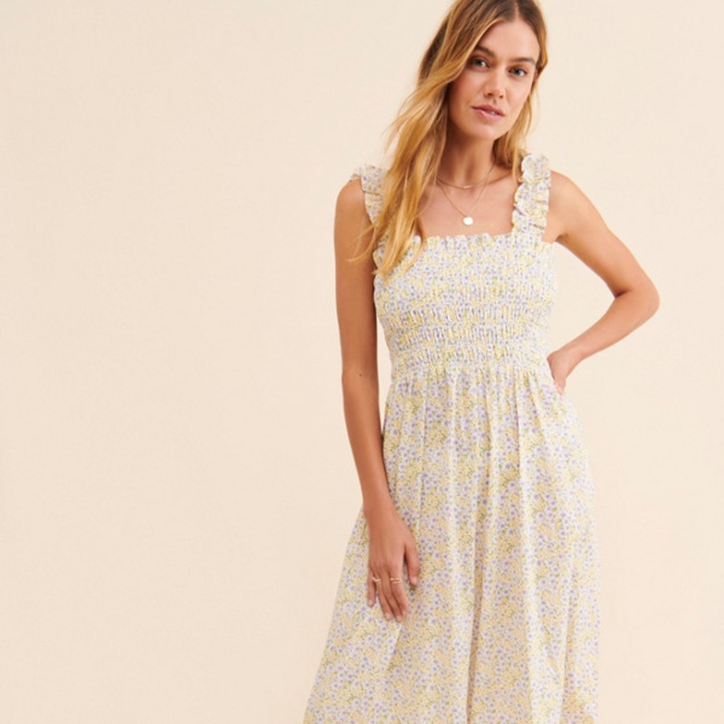 Wide Leg Floral Jumpsuit