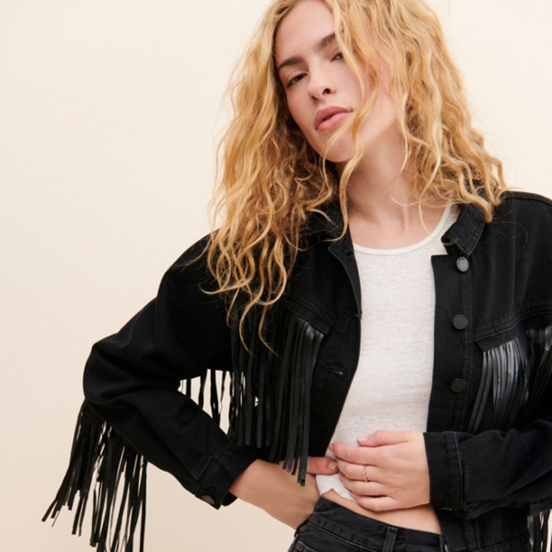 Battle Ship Fringe Jacket