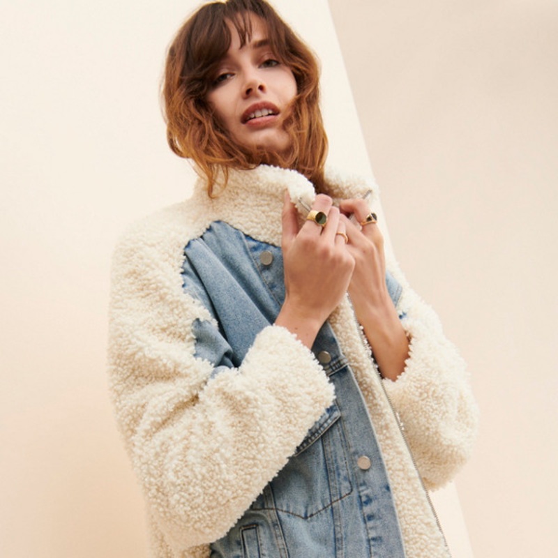 Bear Hug Mixed Jacket