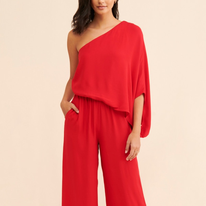 Draped Jumpsuit