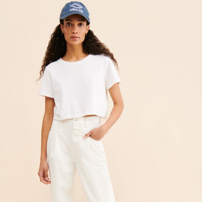 High Rise Pearl Jeans