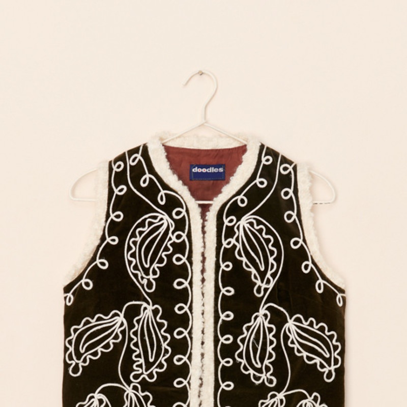 Vintage 70’s Embroidered Vest