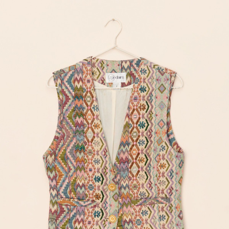 Vintage Embellished Vest