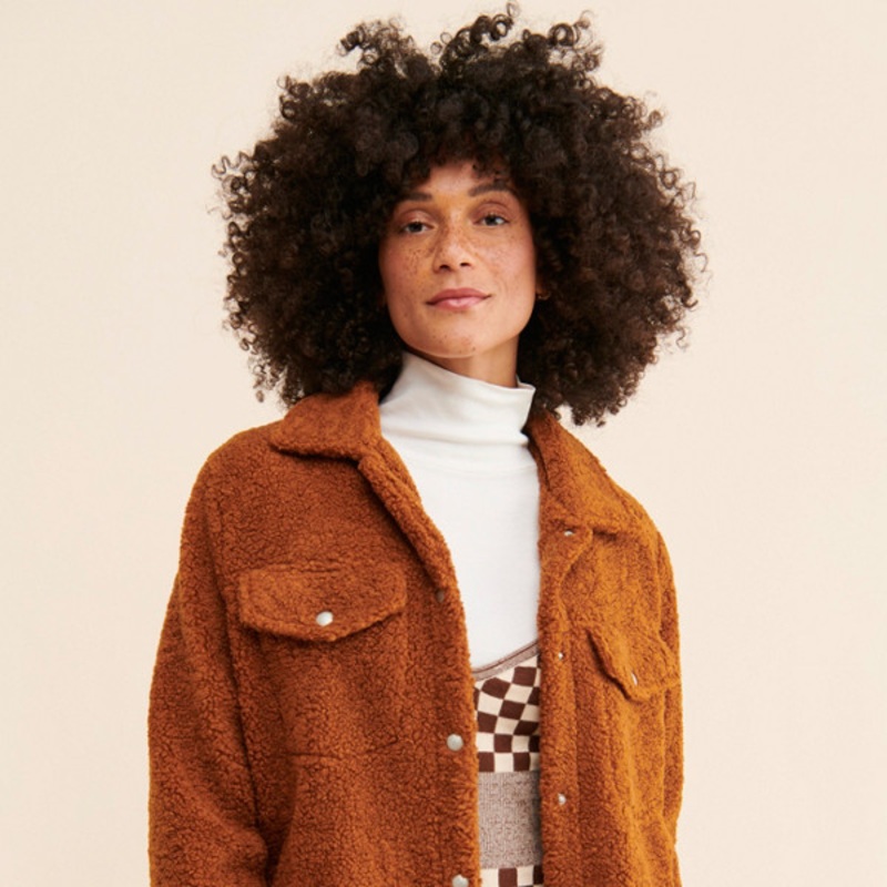 Cinnamon Stick Shirt Jacket