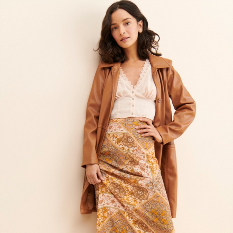 Tess Ruffle Maxi Skirt