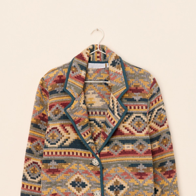 Vintage 80’s Tapestry Blazer