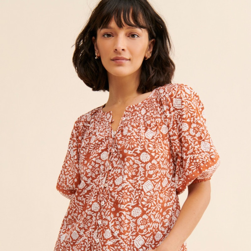 Adele Buttoned Blouse