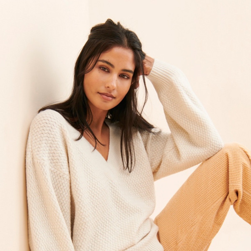 Bubble Sleeve Pullover