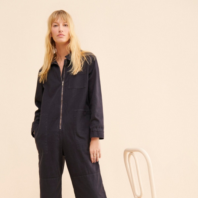 Cleo Zippered Coveralls