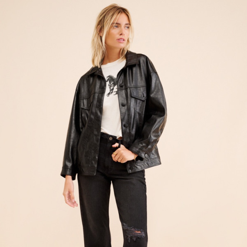 High Rise Long Straight Jeans