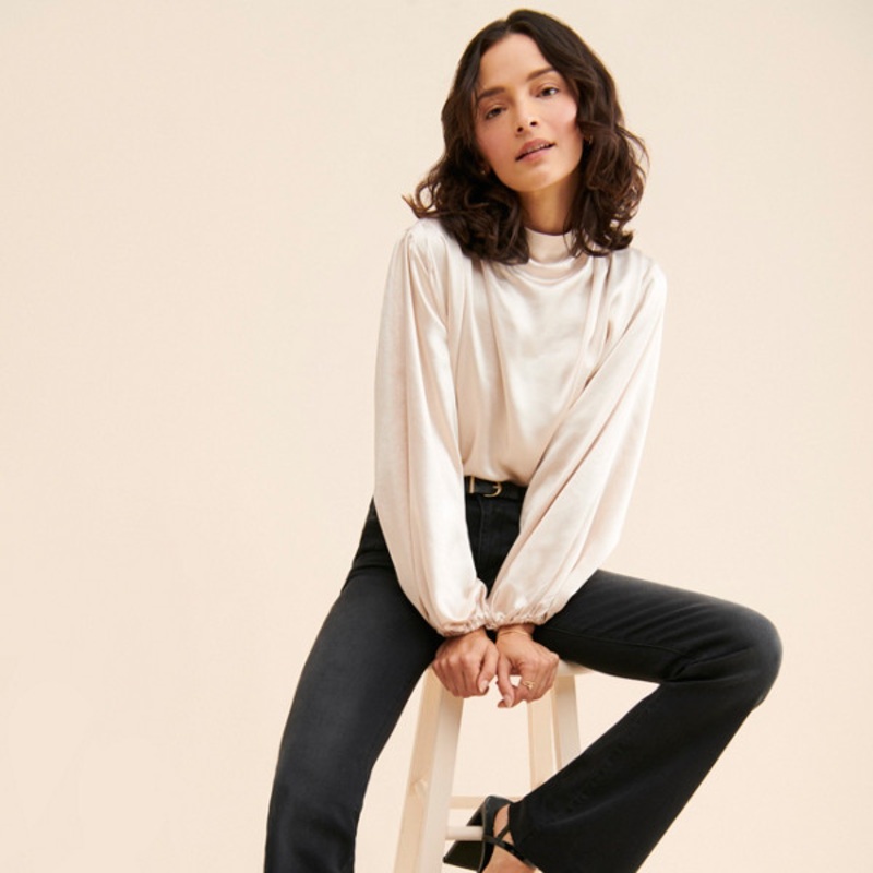 High Rise Scissor Cut Flare Jeans