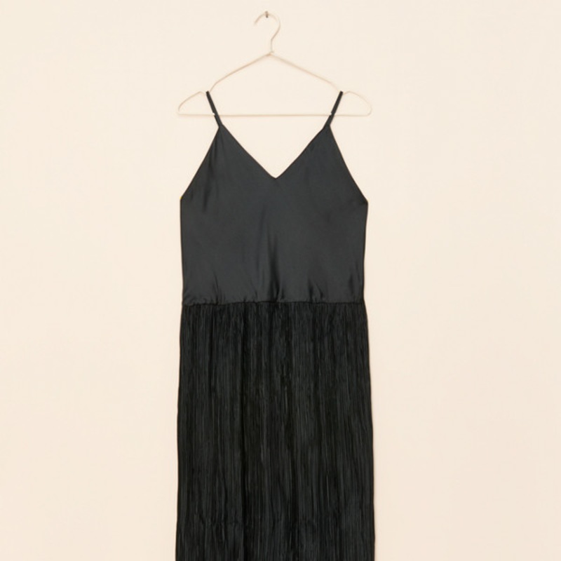 Vintage Pierre Labiche Pleated Maxi