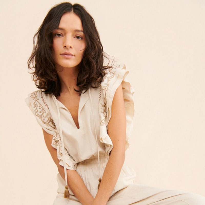 Flora Ruffle Jumpsuit