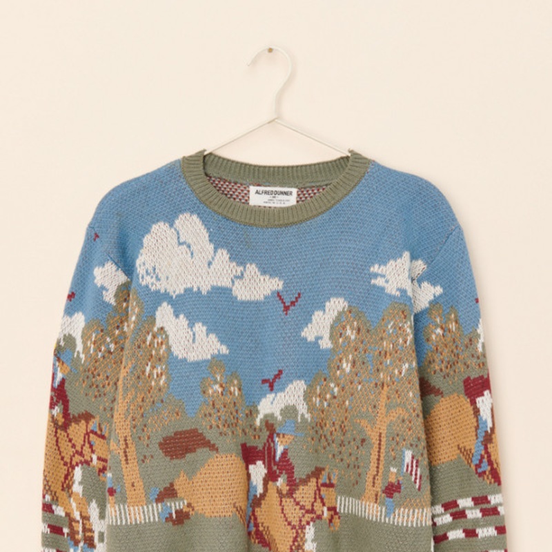 Vintage Alfred Dunner Horse Motif Pullover