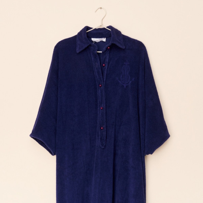 Vintage Blassport Terry Shirtdress