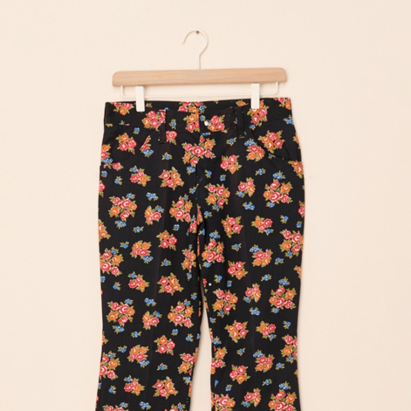Vintage Floral Pants