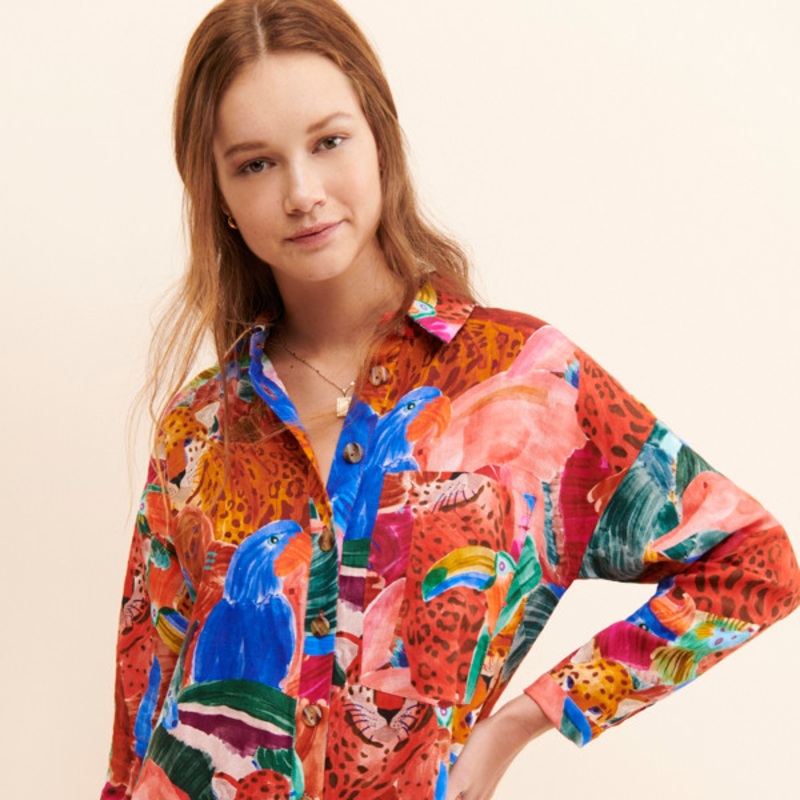 Animal Collage Romper