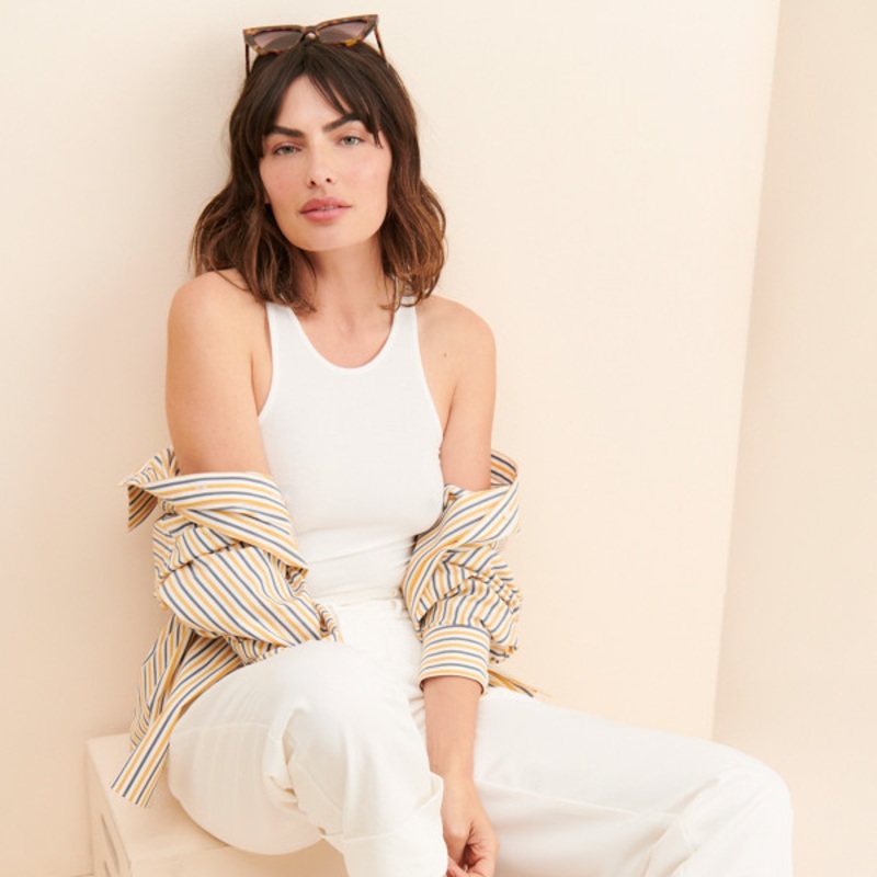 Boston Wide Leg Cuffed Pants