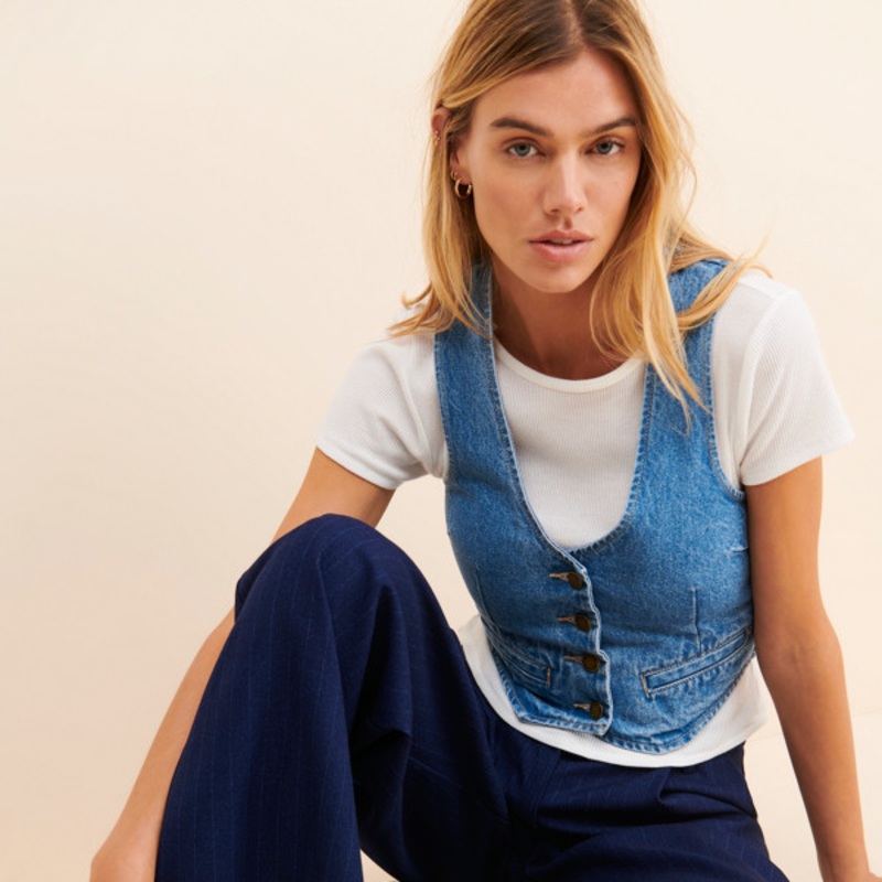 Dallas Denim Vest