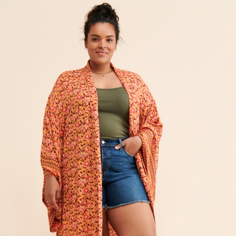 Mira Floral Relaxed Duster