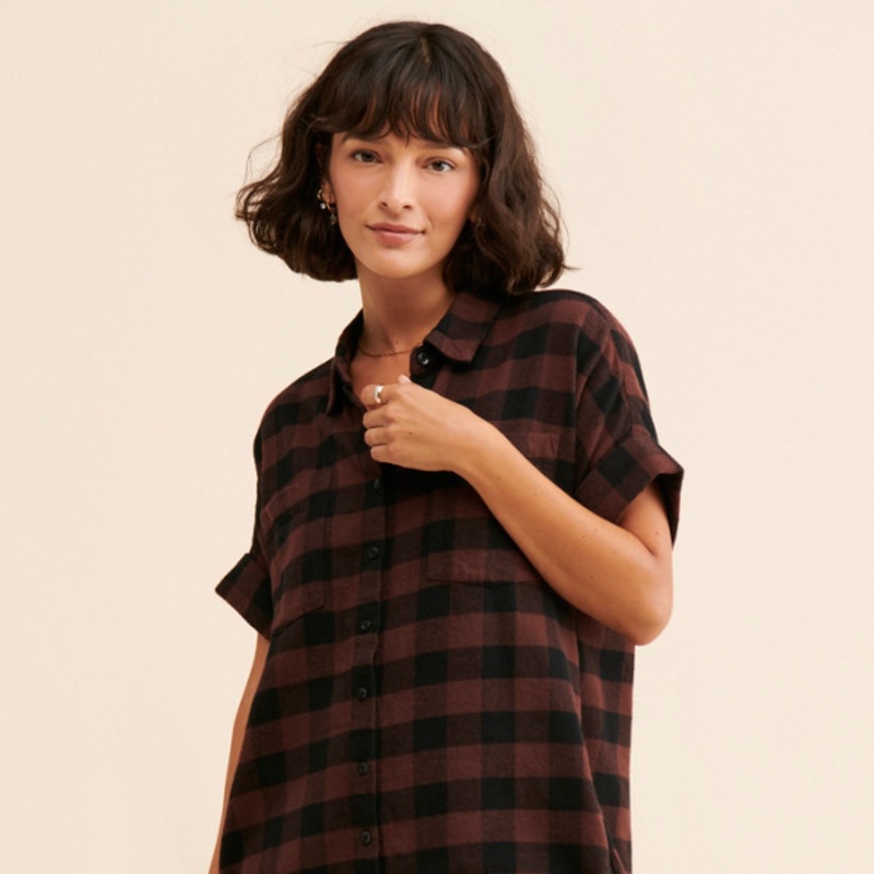 Amaris Flannel Dress