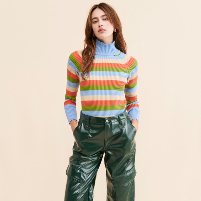 Wynn Vegan Leather Cargo Pants