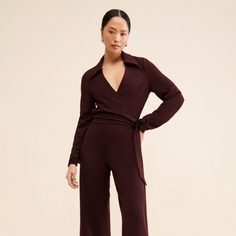 Tie-Front Jumpsuit