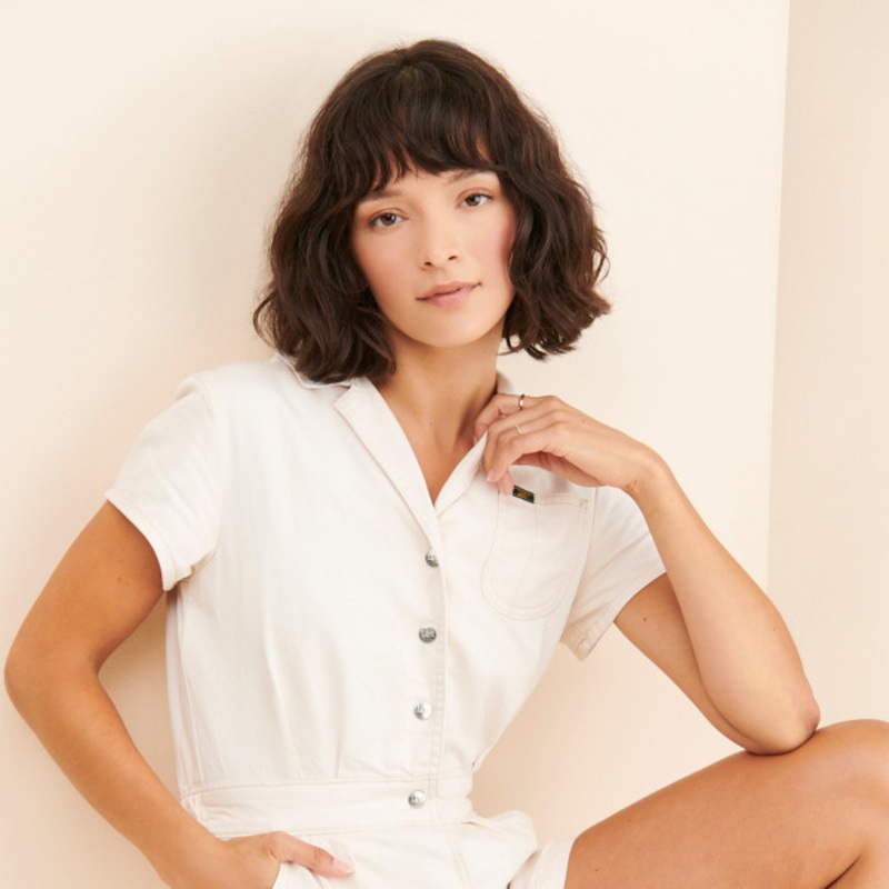 Union Pleated Romper