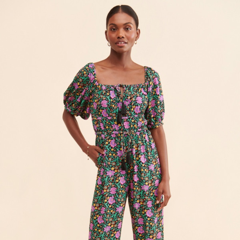 Village Floral Jumpsuit