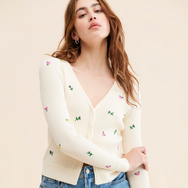 Athena Floral Cardigan