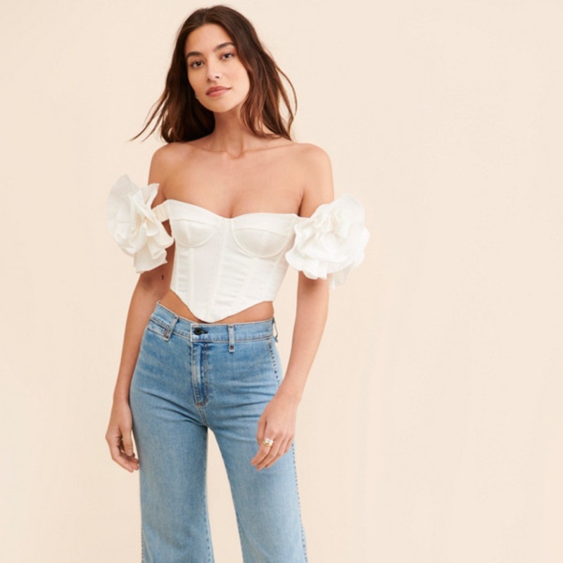 Sunbutt Crop Flare Jeans