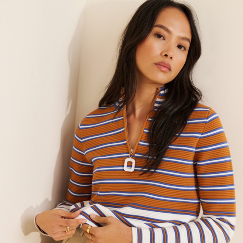 Whitney Zip-Up Pullover