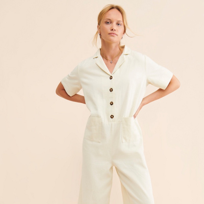 Libra Wide-Leg Coveralls