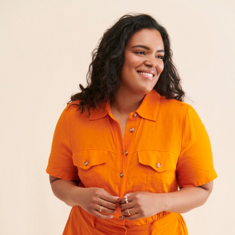 Lightweight Short-Sleeve Romper