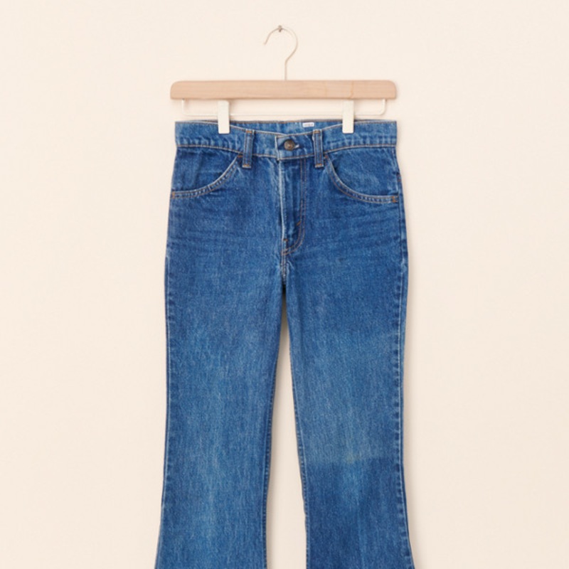 Vintage Levi’s 1970’s Mid-Rise Bell Bottom Jeans