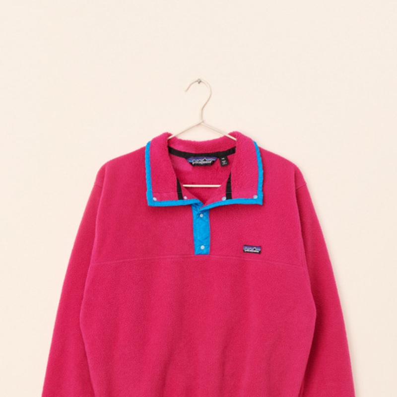 Vintage Patagonia Pink Fleece Pullover