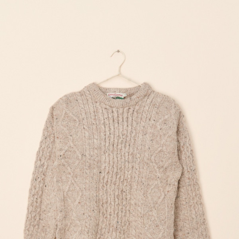 Vintage Cable Knit Sweater