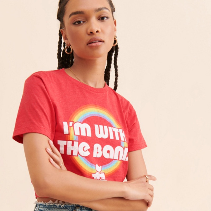Woodstock I’m With The Band Tee
