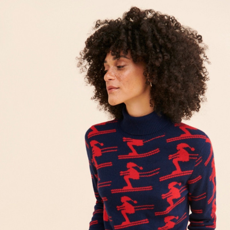 All Over Ski Sweater