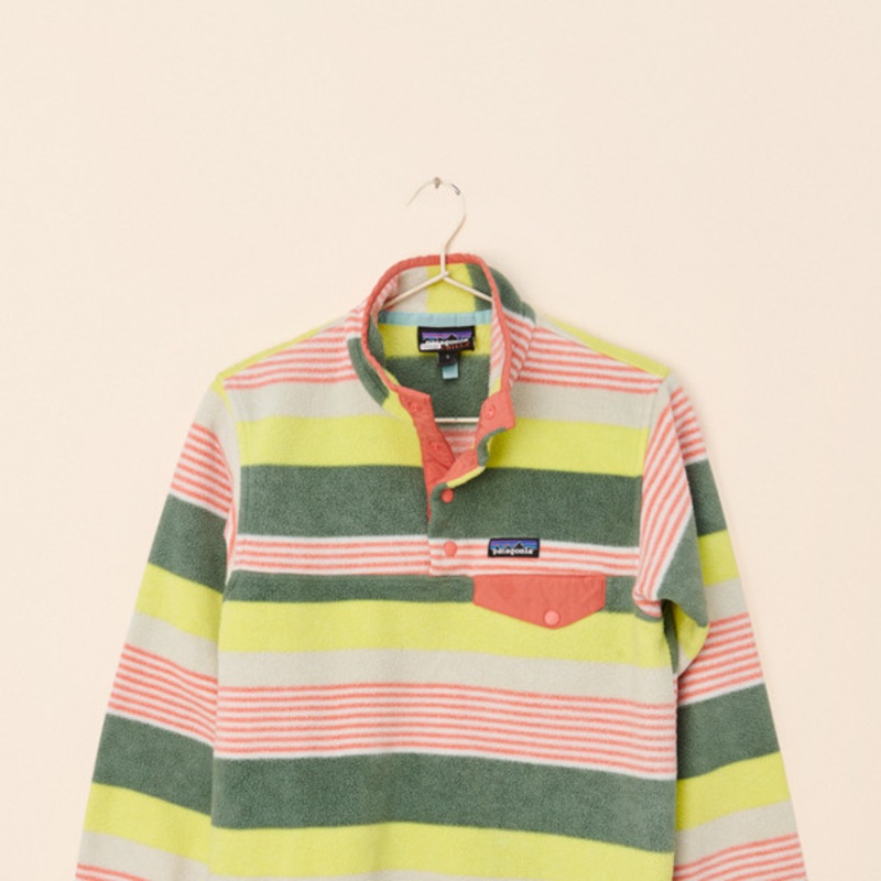 Vintage Patagonia Fleece Striped Pullover