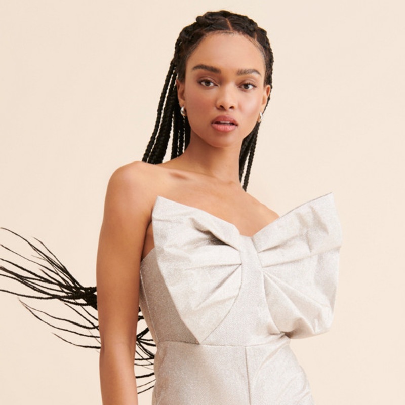 Astra Bow-Front Romper