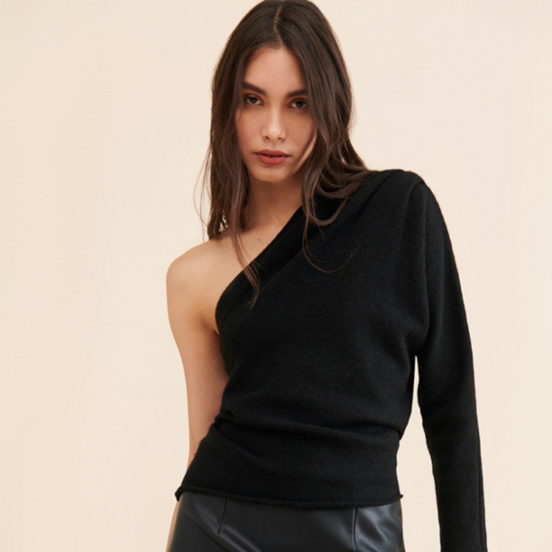 Cosima One-Shoulder Sweater
