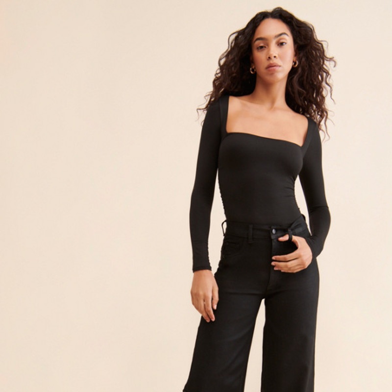 Hepburn Cargo Wide Leg Jeans