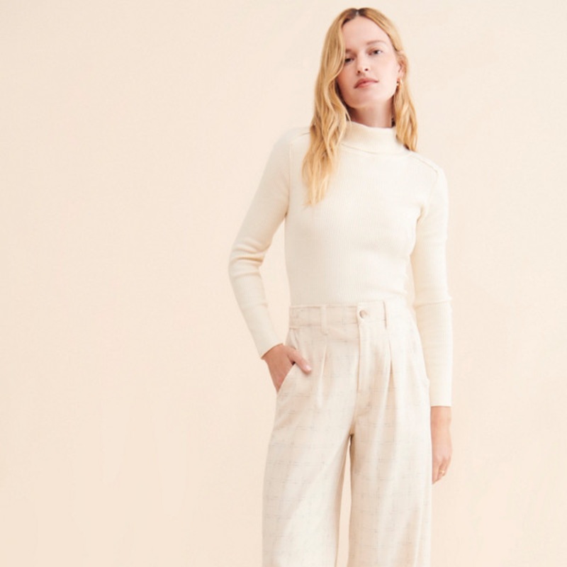 Lanie Plaid Trousers