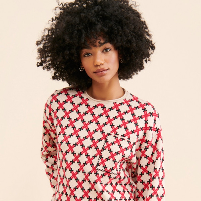 Multi Abstract Pullover